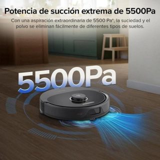 Aspirateurs Robots et Laveur Roborock Q8 Max Navigation LiDAR 5.500 Pa Contrôle WiFi Alexa