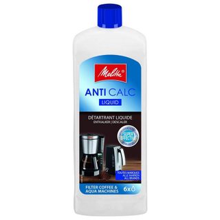 Melitta Anti Calc Détartrant Liquide pour Cafetières Filtres et Bouilloires 250 ml