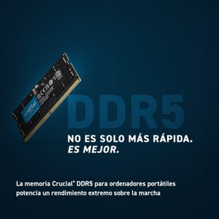 Crucial CT16G56C46S5 module de mémoire 16 Go 1 x 16 Go DDR5 5600 MHz ECC