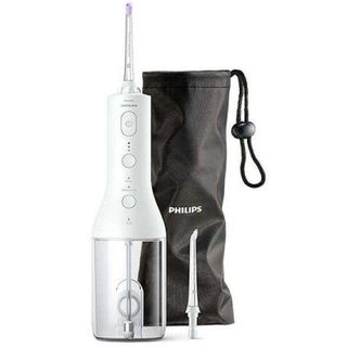 Hydropulseurs Philips Cordless Power Flosser 3000 Technologie Quad Stream 3 Niveaux 2 Buses