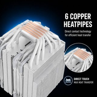 tempest Cooler 6Pipes A-RGB Double dissipateur thermique Ventilateur CPU 2x120 mm