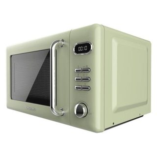 Micro-ondes Cecotec ProClean 5110 Retro Green 20L 700W avec Grill 8 Programmes