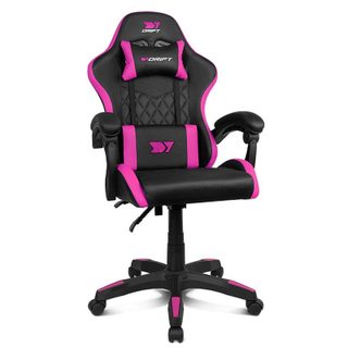 DRIFT DR35 Siège de jeu sur PC Siège rembourré Noir, Rose