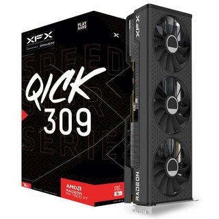 XFX SPEEDSTER QICK309 NOIR AMD Radeon RX 7600 XT 16 Go GDDR6X