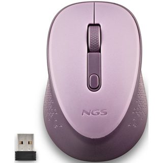 NGS DEW souris Ambidextre RF sans fil Optique 1600 DPI Lila