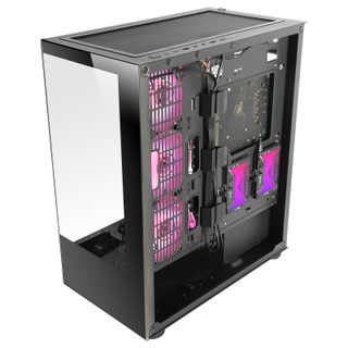 Mars Gaming Mc-ult Custom Gaming Case Xxl E-atx Double Verre Trempé Plus Porte Latérale