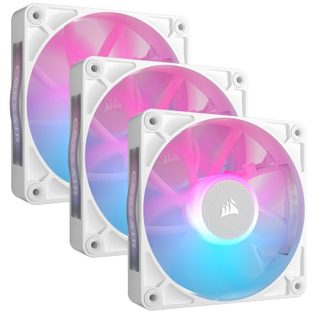 Corsair Kit de démarrage Corsair iCUE LINK RX120 RGB 3 ventilateurs PWM blancs supplémentaires