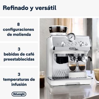 Cafetière expresso DeLonghi La Specialista Arte EC9155.W 1,5L 15 Bars broyeur intégré mousseur lait
