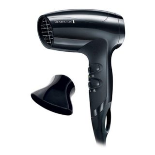 Sèche-cheveux Compact Remington D5000 1800W 3 Températures 2 Vitesses avec Concentrateur Noir