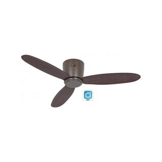 Ventilateur de plafond CasaFan 313282w Eco Plano II 132cm Wi-Fi Noyer