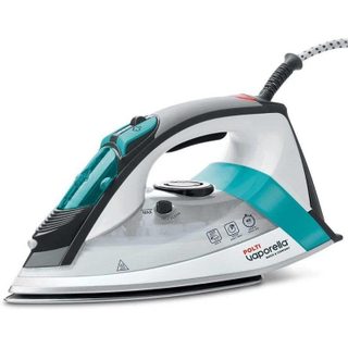 Fer à repasser Polti Vaporella Quick & Comfort QC110 Semelle Inox 2200W Vert Blanc