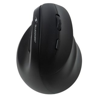Bluestork Ergo Lumi Souris verticale ergonomique sans fil pour droitier RGB 2400 DPI Noir