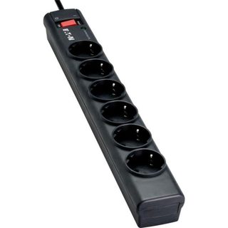 Multiprise Eaton PS6D 6 Prises avec Protection et Interrupteur LED