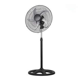 Ventilateur sur Pied IluminaShop 309525 75W 5 Pales 3 Vitesses Tête Orientable Base Lourde