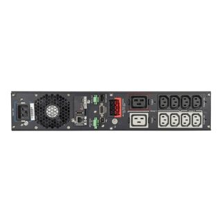 Eaton 9PX 3000i RT2U Netpack Li-Ion alimentation d'énergie non interruptible Double-conversion (en ligne) 3 kVA 2400 W 10 sortie(s) CA