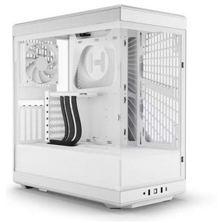 hyte Y40 ATX, verre panoramique 2 pièces, support graphique vertical, 2 ventilateurs 120 mm