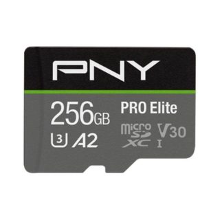 Carte microSD PNY Pro Elite 256GB UHS-I U3 V30 A2 100MB/s