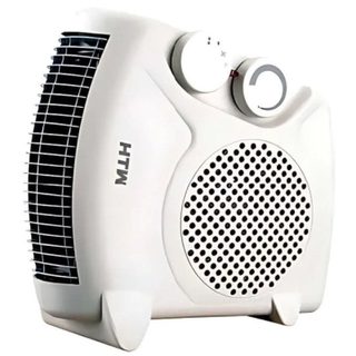 HTW CAL2000SLIM Radiateur Soufflant 2000W 2 Puissances Multiposition Noir