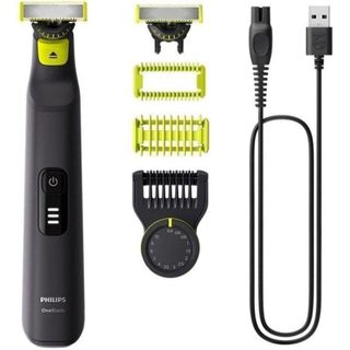 Tondeuse Visage et Corps Philips OneBlade Pro 360 QP6542/15 Sans Fil 90min Sec et Mouillé 14 Réglages Lame 360°