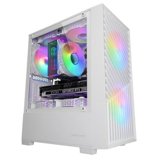 Mars Gaming MC-Vortex Micro ATX Boitier Gaming Verre Trempé 3x Ventilateurs FRGB 12cm