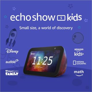 Assistant virtuel pour enfants Amazon Echo Show 5 Kids (3e génération) avec contrôle parental Galaxy