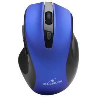 Bluestork Office 75 WL Souris optique sans fil Bluetooth 1600 DPI Bleu