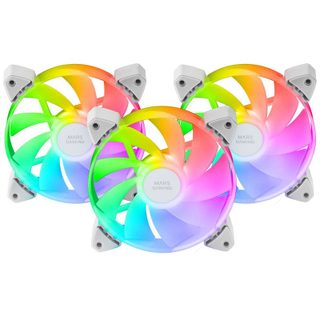 Mars Gaming MF-3AR Reverse ARGB Pack 3x Ventilateurs supplémentaires 120 mm Double Connecteur