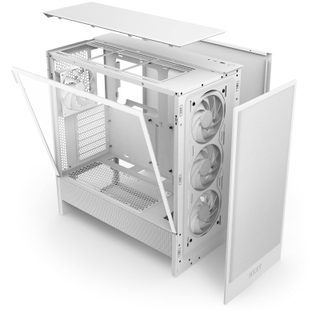 Nzxt H5 Flow RGB 2024 Tour Midi E-ATX Verre Trempé USB-C