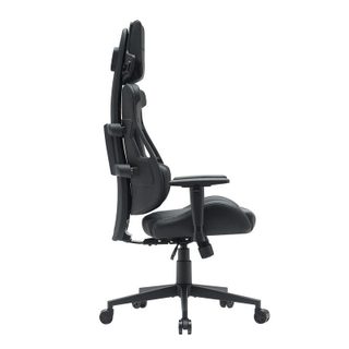 Mars Gaming MGC-ELITE Chaise de jeu ergonomique Dossier adaptatif Accoudoir 2D Roues XL Noir