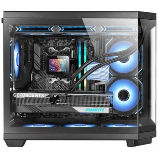 Mars Gaming MC-3TCOREM Boîtier de jeu MicroATX personnalisé Triple verre trempé Double caméra USB-C
