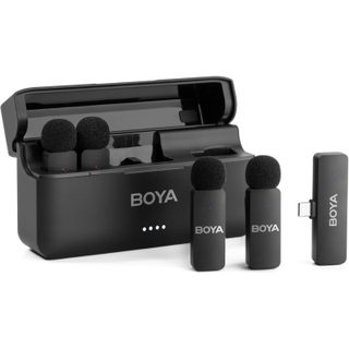 USB-C Boya By-v4u 4 canaux, 2,4 GHz, 200 m, suppression du bruit