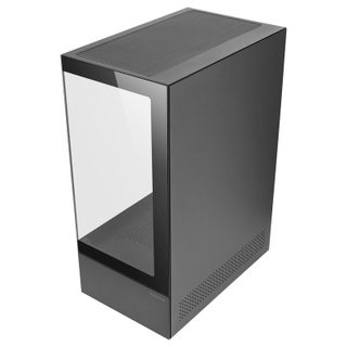 Mars Gaming Boîtier ATX moyen tour Mars Gaming Mc-xo avec double verre trempé, ventilateur 120 mm, double chambre,