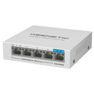 Switch Keenetic PoE+ 5 Ports Gigabit 4 PoE+ 60W