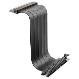 Mars Gaming Câble riser Mars Gaming MCA-PCIE40 pour GPU PCIe 4.0 X16, connecteur 90°, câble en cuivre 30 AWG 300 mm
