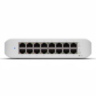 Ubiquiti UniFi Switch Lite 16 PoE L2 Gigabit Ethernet (10/100/1000) Connexion Ethernet, supportant l'alimentation via ce port (PoE) Blanc