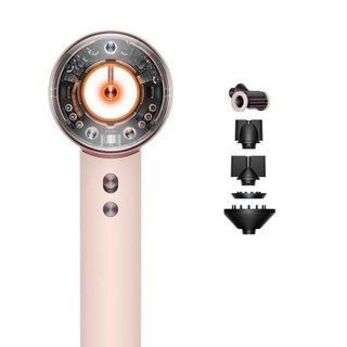 Sèche-cheveux Ionique Professionnel Dyson Supersonic Nural 1600W 4 Températures 3 Vitesses avec Accessoires Rose et Or Rose