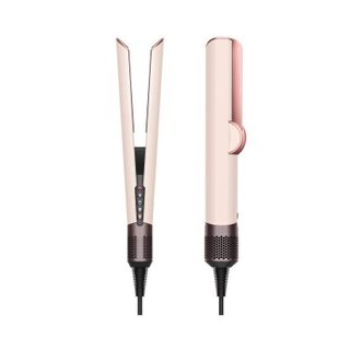 Lisseur Professionnel Dyson Airstrait 140ºC 3 Réglages Arrêt Automatique Sec et Humide LCD Ceramic Pink/Rose Gold
