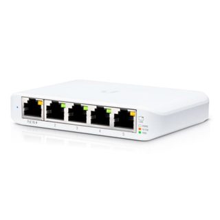 Commutateur PoE Ubiquiti Unifi Flex Mini 5 ports 10/100/1000 Mbps Blanc (usw-flex-mini-3)
