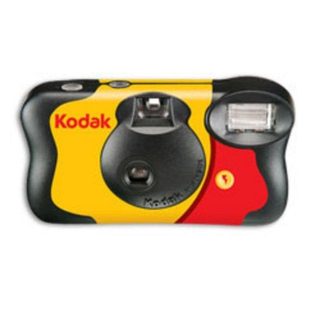 Caméra Argentique Kodak FunSaver 35mm Jetable Flash 24mm Jaune et