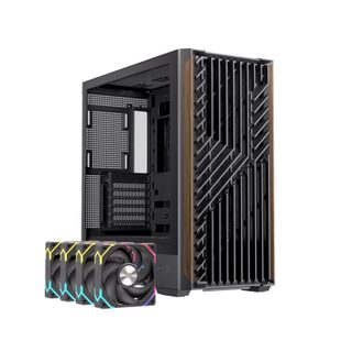 einarex Pulse P800 RGB avec 13 ventilateurs 360 mm, verre trempé ATX