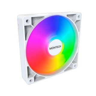 montech Ventilateur de refroidissement par air Montech 120 mm GF120 PWM ARGB 1600 tr/min 27 dB 4 broches
