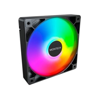montech Refroidissement par air Montech 120 mm GF120 PWM ARGB 1600 tr/min Éclairage LED