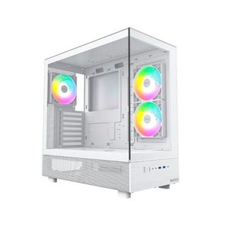 montech Tour PC Montech XR (W) ATX 3x120mm ARGB CPU Fenêtre 175mm VGA 420mm