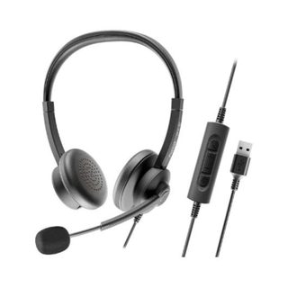 Axtel USB-A/USB-C avec microphone pour le bureau et les appels