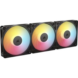 Corsair Lot de 3 ventilateurs à flux inversé Corsair RS120-R ARGB 120 mm PWM,