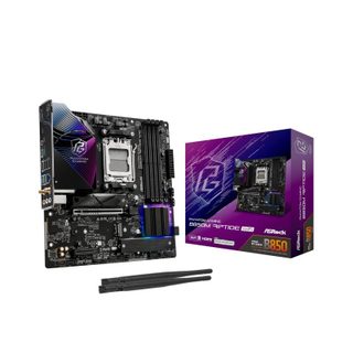 ASRock B850 AMD AM5 Micro ATX B850M Phantom Gaming Riptide WiFi DDR5 PCIe 5.0