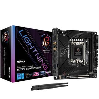ASRock B760I LGA 1700 Mini ITX Phantom Gaming Lightning WiFi DDR5 PCIe