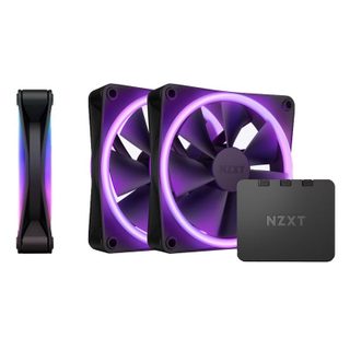 Nzxt Ventilateur supplémentaire hydrodynamique NZXT F120 RGB Duo Triple Pack 120 mm 500-1800 tr/min RGB PWM