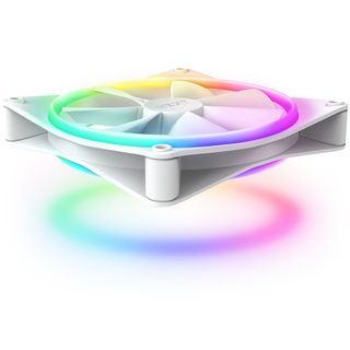 Nzxt Ventilateur annulaire LED double NZXT F140 RGB Duo 140 mm 1 800 tr/min avec contrôleur