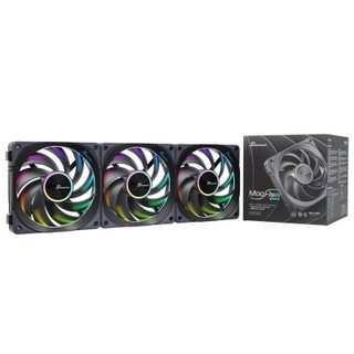 Seasonic Ventilateur supplémentaire Seasonic MagFlow 1225 ARGB 120 mm 2000 tr/min avec contrôle PWM et ARGB